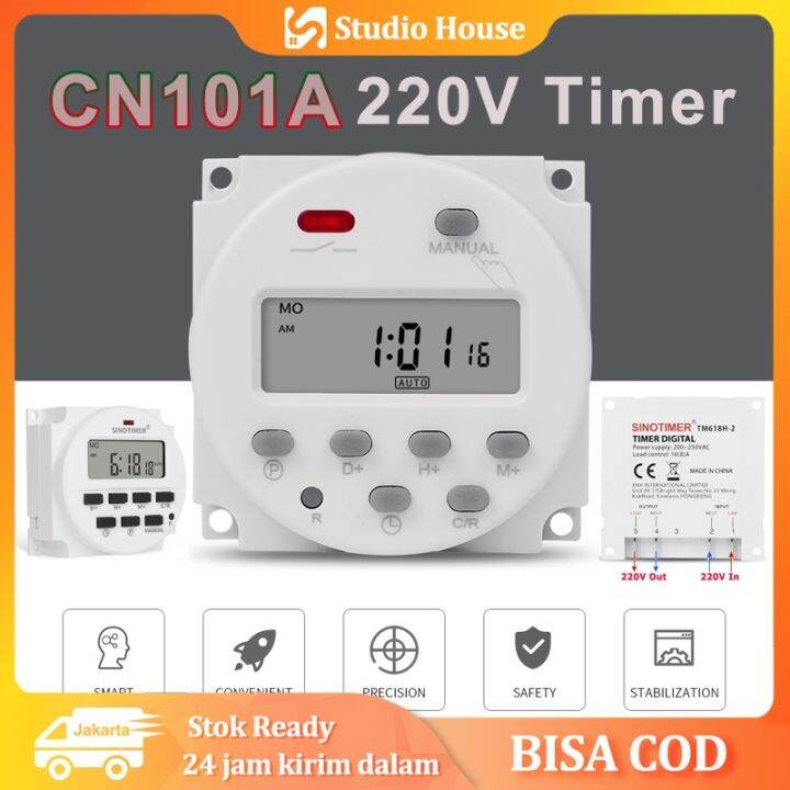 DC 12V digital timer programmable switch on off Timer Switch Digital
