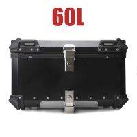 40L 50L 60L Motorcycle Trunk Rear Tail Luggage Box Storage Helmet Top Case Holder Lock Aluminum Toolbox Moto Topbox Accessories