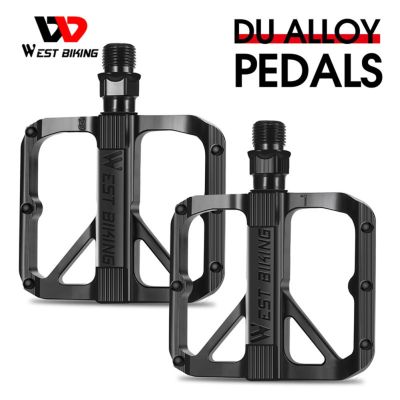 Ultralight Seal Bearings Bike Pedals Anti slip MTB Mountain Road Bicycle Pedals 9/16 quot; Aluminum Alloy Cycling Pedals Accessories