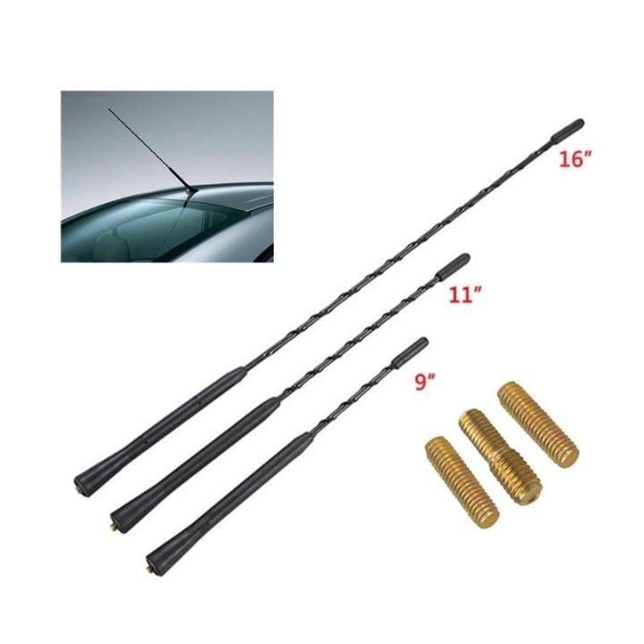 jh-3-screws-car-antenna-covering-multiple-9-quot-11-quot-16-quot-radio-mast-whip-new