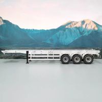 RC car 40 Foot Semi Trailer 3 Axle Frame Suitable for 1/14 Trailer Series Container Chassis Accessories Trailer