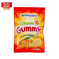 ไบโอฟาร์ม กัมมี่ ผสม วิตามินซี ขนาด 60 กรัม จำนวน 1 ซอง [Biopharm Gummy Vitamin C 60 g.]