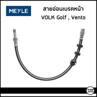 VOLKSWAGEN สายอ่อนเบรคหน้า โฟล์คสวาเก้น Golf III , Vento / 1H0611701 , 1H0611701F , 6K0611701 / กอล์ฟ เวนโต้ /  Brake Hose / MEYLE