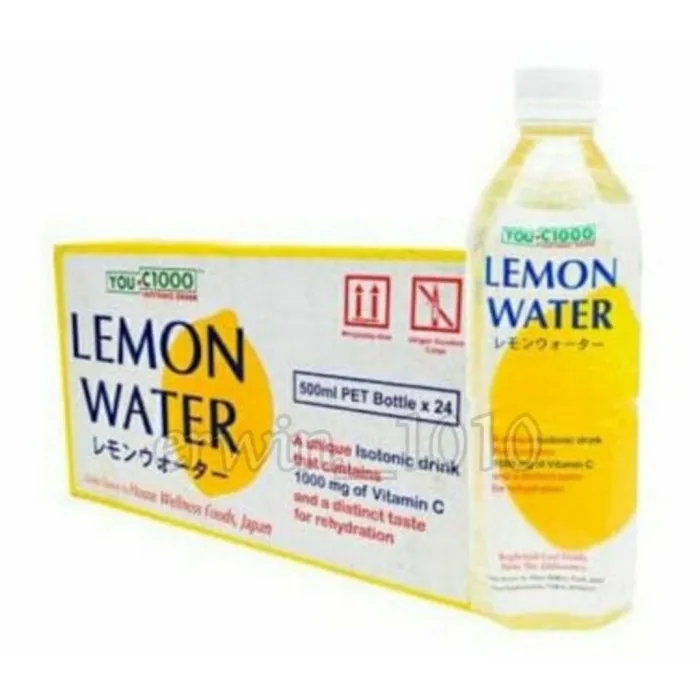 You C 1000 Lemon Water 500ml Per Botol Lazada Indonesia