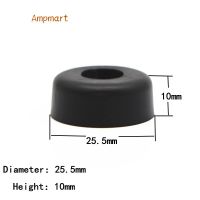 、’】- 4Pc Black Ruer Anti-Skid Foot Pad Table And Chair Furniture Foot Pad Floor Protection Pad 25.5Mmx10mm