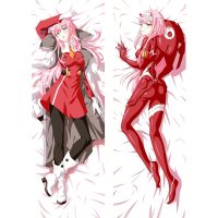 60x180 ซม. Darling in the FranXX Dakimkaura Hugging Body ปลอกหมอน Otaku ปลอกหมอนอะนิเมะคอสเพลย์อุปกรณ์ประกอบฉาก