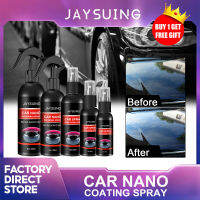 Jaysuing เคลือบเซรามิกสำหรับรถยนต์สีกระจก S Hine คริสตัลขี้ผึ้งสเปรย์นาโน Hydrophobic ป้องกันการเปรอะเปื้อนรายละเอียดอัตโนมัติผลิตภัณฑ์ทำความสะอาดรถยนต์เคลือบเซรามิกเงามากขึ้น Fortify เสื้อด่วน Hydrophobic โปแลนด์ Waterless ล้างรถขี้ผึ้งและการป้องกันที่ยา