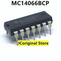 ชิปไอซีวงจรรวม MC14066 MC14066BCP ของแท้ใหม่ในวงจร MC14066B วงจรรวมแบบ DIP-14ตัวนับ