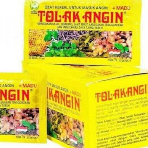 Tolak Angin Cair Sido Muncul 1 Box Isi 12 Sachet Sido Muncul Tolak