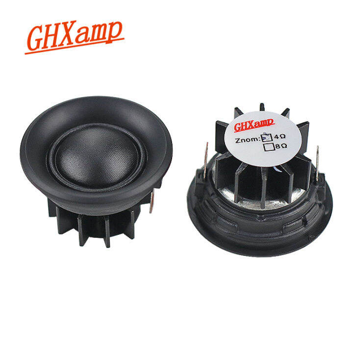 GHXAMP 20 Core 1.5 inch Tweeter Car Speaker Units 4OHM 10W Silk Diaphragm Dome Loudspeaker