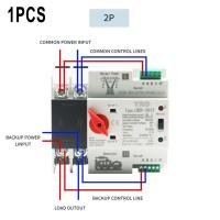 สวิตช์ถ่ายโอนพลังงานแบบคู่2P 50/60Hz AC 220V 2022ใหม่เอี่ยม