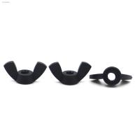 ♘✘☇ Black Nylon Plastic Nut M3 M4 M5 M6 M8 M10 M12 Wingnut Butterfly Nut Ingot Wing Nuts DIN315