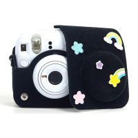 【LZ】❐✱▪  Caso protetor para fujifilm instax mini 12 feltro câmera saco com alça de ombro portátil viagens 1pc