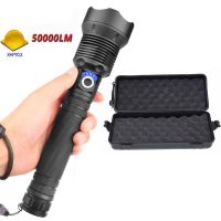 90000 lumens XLamp xhp70.2 hunting most powerful led flashlight rechargeable usb torch cree xhp70 xhp50 18650 or 26650 battery