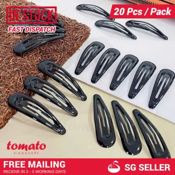 20 Pcs Simple Small Black Hair Clips - Best Price in Singapore - Feb 2024