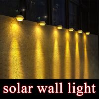 ✎ Creativity Solar Garden Light Outdoor Villa Garden Wall Lighting Fence Lights Home Waterproof Outdoor Atmosphere Decorative Lamp