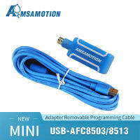 USB-AFC85038513ใหม่ MINI การเขียนโปรแกรมสายอะแดปเตอร์ที่ถอดออกได้ Gold-Plated Interface Panasonic สำหรับ FP0 FP2 FP-X Series PLC