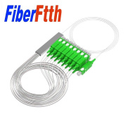 1pcs PLC Fiber optic splitter 1x2 1x4 1x8 1x16 SC APC