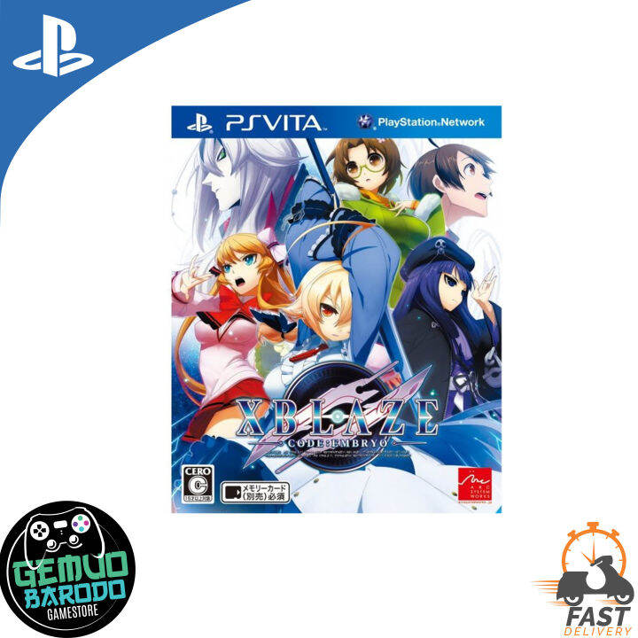 PS Vita Xblaze Code Embryo (R3)(Japanese) Lazada