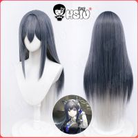 Texas The Omertosa Cosplay Wig Game Arknights Cosplay HSIU gray blue gradient silver gray Long hair Synthetic Wig Arknights wig