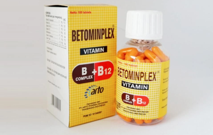 BETOMINPLEX B COMPLEX PLUS B12 BOTOL ISI 100 TABLET | Lazada Indonesia