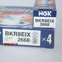 Original-genuine⊙♛ NGK Iridium BKR8EIX 2668 spark plug suitable for Cayenne Touareg Q7 SQ5 A6L 3.0T Q5