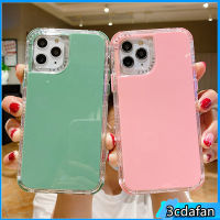 เคสโทรศัพท์กันกระแทกหุ้มเกราะสีลูกกวาดสุดหรูสำหรับ IPhone 14 13 12 11 Pro Max X XR 7 8 Plus ฝาครอบด้านหลังป้องกันการตกระดับพรีเมียม