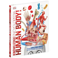 DK Encyclopedia of human body knowledge medical painting English original knowledge Encyclopedia