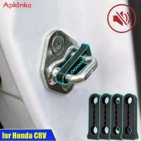 APKTNKA ประตูล็อคบัฟเฟอร์ Damper สำหรับ Honda CIVIC 2005-2023ฉนวนกันเสียง Quiet หูหนวก Creaking Noise Seal Stopper Deadener