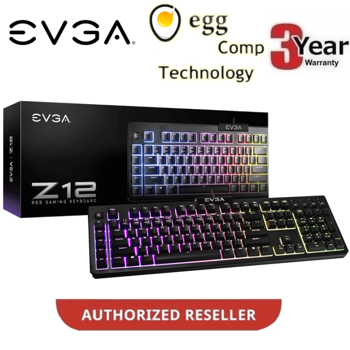 EVGA Z12 RGB GAMING KEYBOARD Lazada