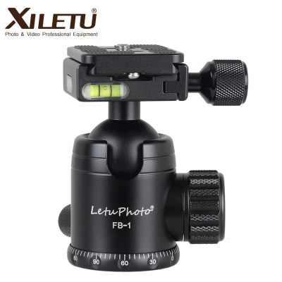 XILETU FB-1 Aluminum Professional Camera Ball Head Tripod Panoramic Head Loading Weight 15kg For ARCA Standard Manfrotto