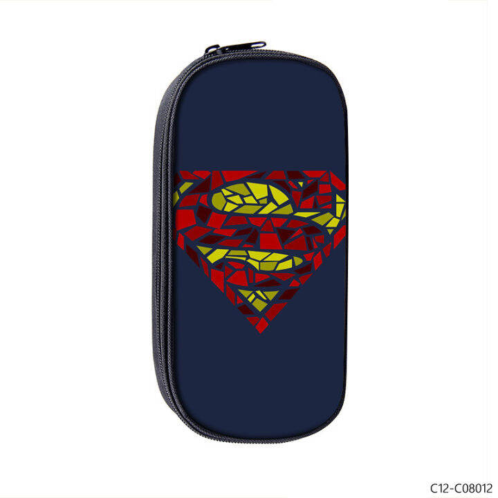 marvel-superman-cartoon-anime-pencil-case-student-pen-storage-stationery-box-large-capacity-personality