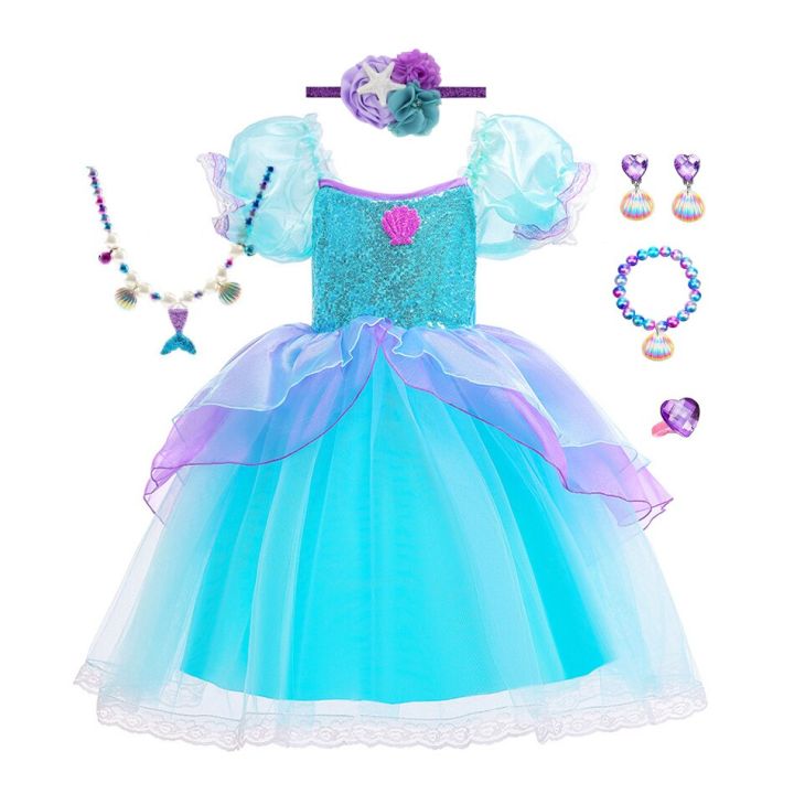 little-mermaid-dress-for-kids-girl-dress-princess-halloween-cosplay-birthday-clothing-for-kid-carnival-party-gift-costume-2023