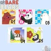 สูญญากาศพรบสติ๊กเกอร์ลาย we Bare Bears ลิขสิทธ์แท้ (1ชิ้น)