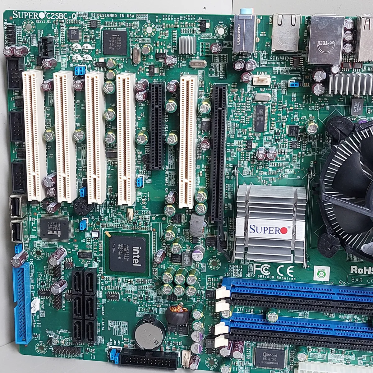 Main Supermicro C2SBC-Q, Bo mạch chủ công nghiệp Socket LGA775 - Intel Q35  Express 