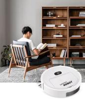 Sweeping robot หุ่นยนดูดฝุ่น ดูดฝุ่นโรบอทไร้สาย ชาร์จ USB ฉลาด เครื่องดูดฝุ่นหุ่นยนต์ หุ่นยนต์ดูดฝุ่น หุ่นยนต์กวาดถู เครื่องดูดฝุ่นอัติโนมัติ