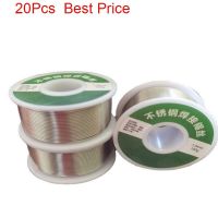 20Pcs/lot Multifunctional Stainless Steel Solder Wire Solder Copper Iron Nickel 18650 Lithium Battery 1.0mm Lighter Solder Wire