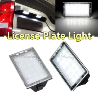 Car LED License Number Plate Light For Land Rover Discovery 3 4 LR3 LR4 L319 Freelander 2 LR2 L359 Rang Rover Sport L320