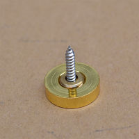 free shipping 25mm brass advertising nail acrylic mirror nail screw fixed nail household glass decoration nail hardware fastener