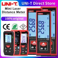 UNI-T LM40E บวกเลเซอร์วัดระยะทางบลูทูธเครื่องวัดเมตรดิจิตอลทรีนาไม้บรรทัดอุปกรณ์หาพิกัดเมตรเครื่องมืออุปกรณ์วัดความยาว