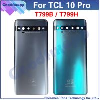 เคสสำหรับ TCL 10 Pro T799 T799B T799H หลังฝาหลังปิดโทรศัพท์ประตูเคสสำหรับ TCL 10Pro ฝาหลังเคสมือถือ