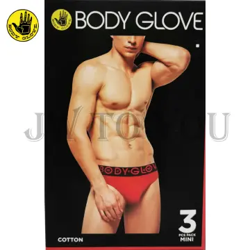 Original BODY GLOVE (7753) 3pcs Men Underwear Mini Briefs