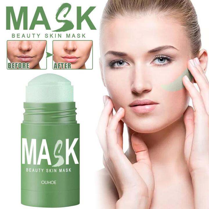 Green Mask Stick Original Face Mask Blackhead Removal SkinCare Mask