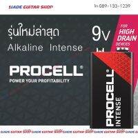 DURACELL สีแดง Procell Alkaline Intense Power 9V  ถ่าน ใหม่ล่าสุด อึด ทน คุ้มค่า ใช้ได้ยาวนาน??