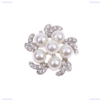 huannuo 1PC Lady Pearl รองเท้าคลิปรองเท้าหัวเข็มขัดรองเท้าส้นสูงตกแต่งอุปกรณ์เสริม