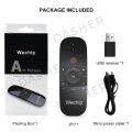 Wechip W1 2.4G Air Mouse Wireless Keyboard Remote Control 6-Aixs sensor for Android TV Laptop Projector Tv box. 