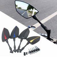 8MM 10MM Universal Motorcycle Mirror Rearview Side Mirrors FOR HONDA HORNET 200R CB 600 CRF 250 FOR YAMAHA YBR 250 SR 500