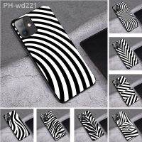 Case for Oppo A5 A12E C1 A7 A5S A12 A12S A31 A8 A11 A9 A15 A35 A15S A16 A54 A16S A37 Cover Zebra print clip art