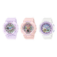 Casio Baby-G นาฬิกาข้อมือผู้หญิง สายเรซิ่น รุ่น BGA-280PM,BGA-280PM-7A,BA-110XPM,BA-110XPM-6A,BA-130PM,BA-130PM-4A