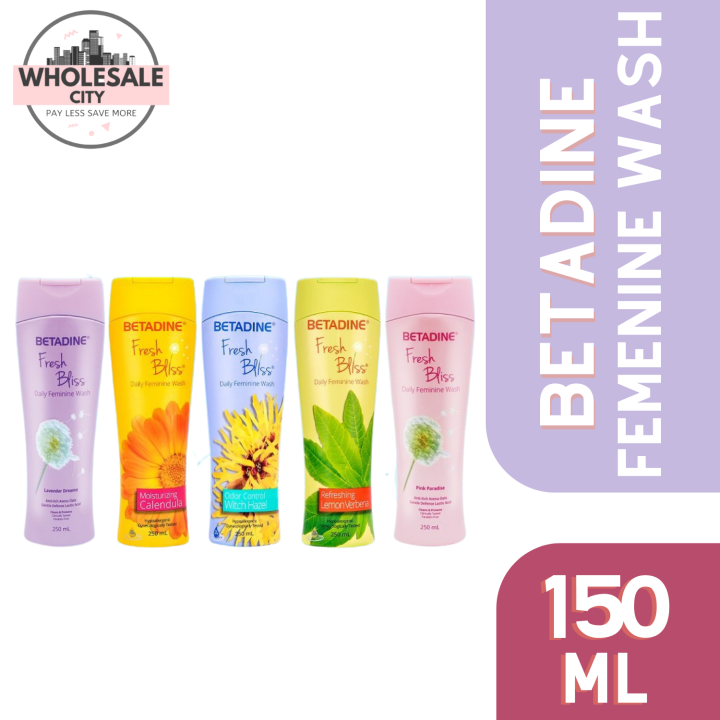 BETADINE Fresh Bliss Daily Feminine Wash 150ml Lazada PH